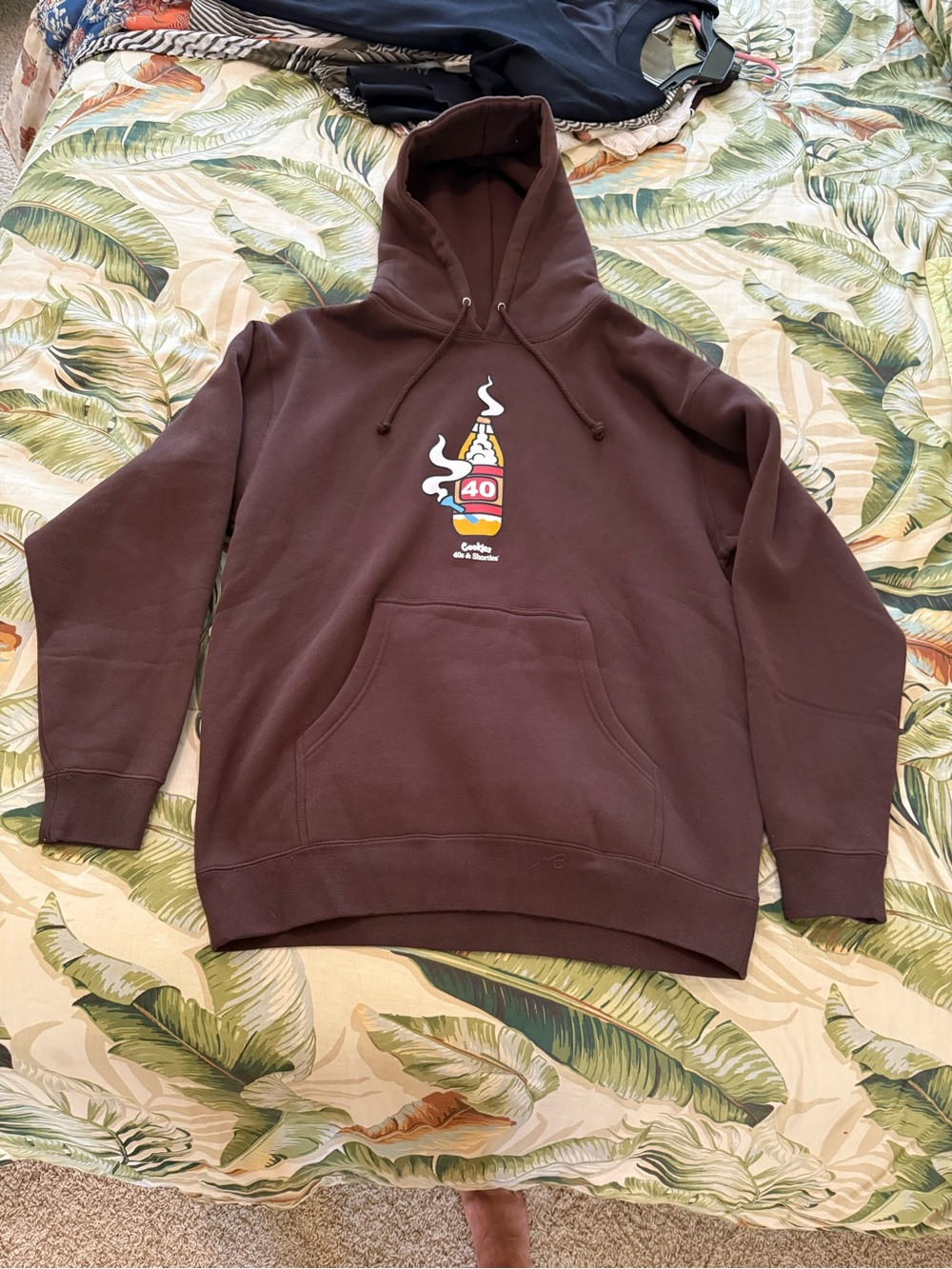 Cookies Brand Graphic Pullover Hoodie with Center Print “40’s & Shorties”